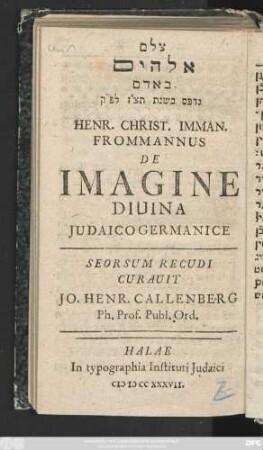 Tselem elohim be-ʾadam