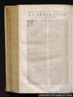 Ex Praefatione Pliniana.