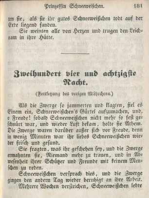 Zweihundert vier und achtzigste Nacht
