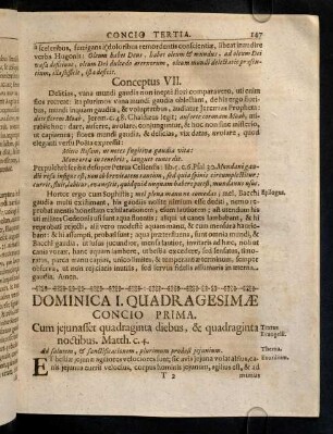 147-159, Dominica I. Quadragesimae
