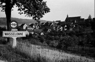 Wasselnheim, Wasselonne: Ort mit Kirche