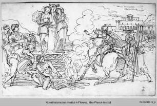 Clorinda rettet Olindo und Sofronia