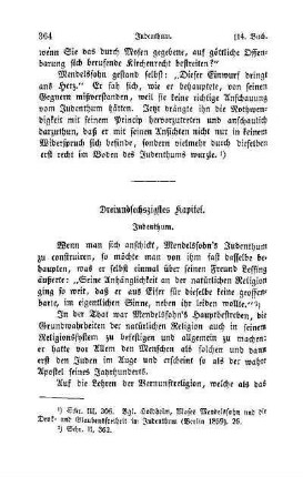 Dreiundsechszigstes Kapitel. Judenthum