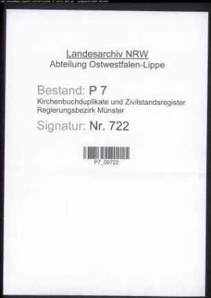 Zivilstandsregister der Munizipalität Ladbergen (Todesfälle 1811). (Gemeinde: Ladbergen, Kreis Tecklenburg)
