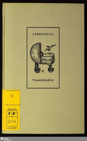 Lebensbild : mit elf Zeichnungen des Dichters