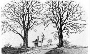 Markersdorf-Friedersdorf. Waltermühle, Zeichnung von Otto Usemann, 1930, Repro