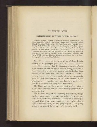 CHAPTER XVII. IMPROVEMENT OF TIDAL RIVERS (continued.)