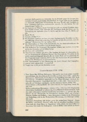 Ulrich Bräker 1735-1798
