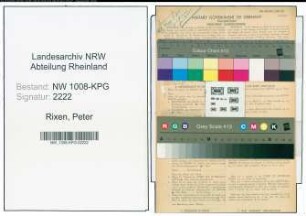 Entnazifizierung Peter Rixen , geb. 04.03.1890 (Kaufmann)