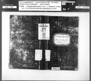 Kriegsstammrolle der Sanitätskompanie Nr. 536