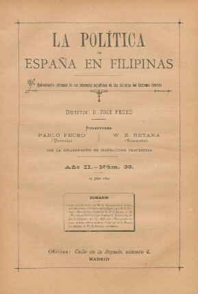 Núm. 38. 19 Julio 1892