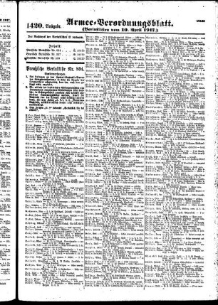 1420.Ausgabe. Dienstag, 10. April 1917