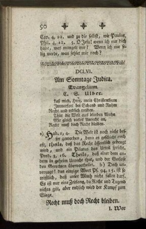 DCLVI. Am Sonntage Judica. Evangelium.