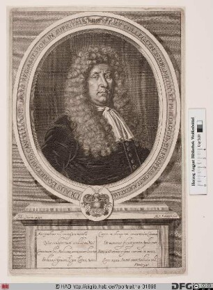 Bildnis Olaf Borrichius (eig. Ole Borch)