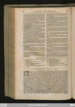 Argumentum Psalmi XCV.