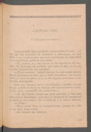 Capítulo XXIV - Un hijo para dos madres