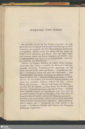 Werften Und Docks