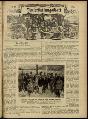 Ausgabe vom Sonntag, den 27. Oktober 1918.