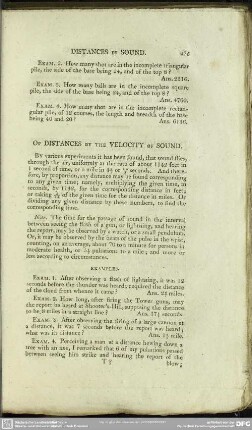 Of Distances By The Velocity Of Sound