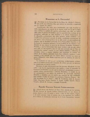 Segundo Concurso Literario Latino-americano