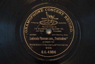 Lodernde Flammen : aus "Troubadour" / [G. Verdi]