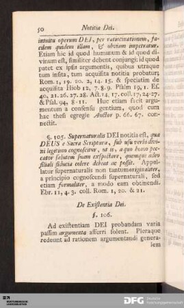 De Existentia Dei.