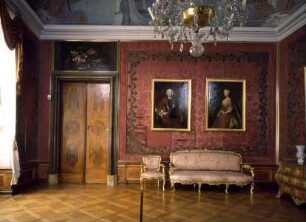 Residenzschloss Ludwigsburg — Altes Corps de logis — Paradeappartement Herzog Eberhard Ludwigs — Vorzimmer & Raum 198