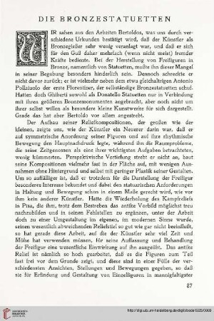Die Bronzestatuetten