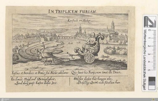 Kanstadt am Neckar : In Triplicem Furiam