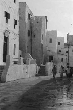 Häuser in Mogadischu : Blick auf Häuser in Mogadischu.