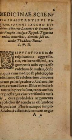De respiratione liber
