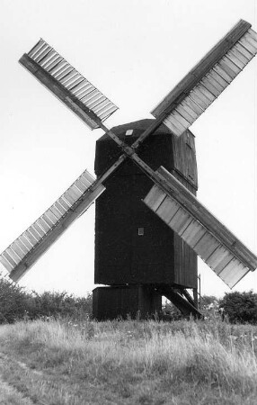 Ausleben. Mühle Dippe, Bockmühle, Baujahr 1911