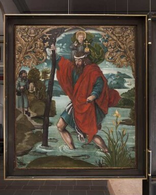 Marienaltar — Heiliger Christophorus