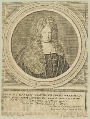 Bildnis des Martinus Hankius