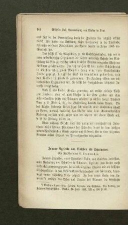 Johann Agricola von Eisleben als Schulmann