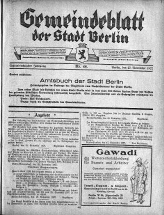 1927,48: Nr. 48, 27. November 1927