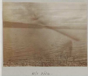 wie oben. [Am Ostufer des Sees von Tiberias [See Genezareth]. Blick nach Tiberias.]
