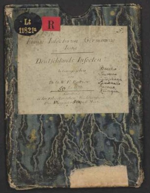 Deutschlands Insecten ... 50tes Heft.