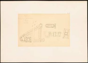 Kunstsammlung auf der Museumsinsel, Berlin Projekt II: Grundriss 1.OG