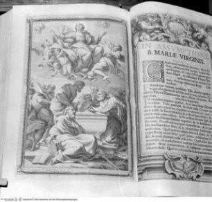 Missale Romanum di Alessandro VII 1662, Himmelfahrt Mariae; (S.486)