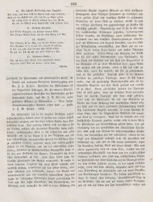 286-288 "Zeitschrift für Philosophie und philosophische Kritik"
