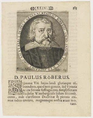 Bildnis des Paulus Röberus