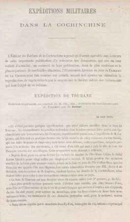 Expéditions militaires dans la Cochinchine