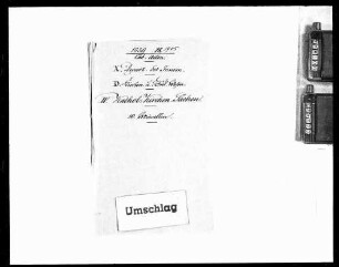 Miszellen (1839-1903)