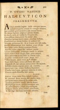 Halieuticon Fragmentum