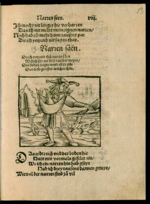 Narren säen.