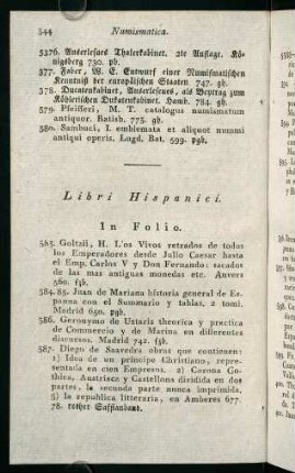 344-347, Libri Hispanici