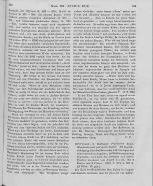 Lewald, A.: Praktisches Reise-Handbuch nach und durch Italien. Stuttgart: Hoffmann 1840