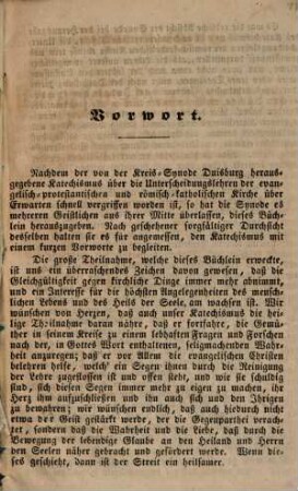 Katechismus über die Unterscheidungslehre der evangelisch-protestantischen und der römisch-katholischen Kirche