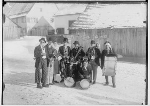 Fasnacht Laiz 1929; Musikkapelle
